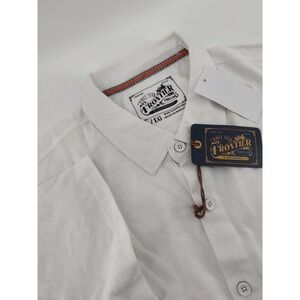 Frontier Threads Men's Sueded Jersey Coatfront Buttondown Shirt Size XL